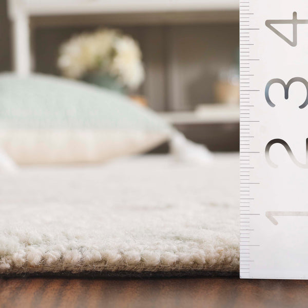 Safavieh Jardin Hand-tufted Runner Rug - Elegant Floral Design In Soft Teal And Ivory For Sophisticated Spaces Light Teal ,Ivory 80% Wool,20% Cotton Jar225j-5