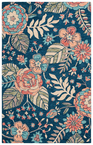 Safavieh Jardin 253 JAR253 Handtufted  Rug Blue / Green JAR253M-8