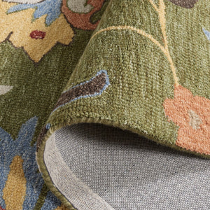 Safavieh Jardin 256 JAR256 Handtufted  Rug Green / Blue JAR256Y-8