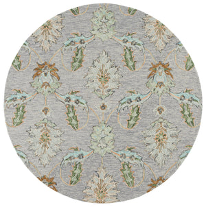 Safavieh Jardin Hand-Tufted Wool Cotton Rug In Muted Grey Green — Soft 5/8" Pile, Timeless Elegance For Living Areas 9'-0" x 12'-0" JAR276F-9