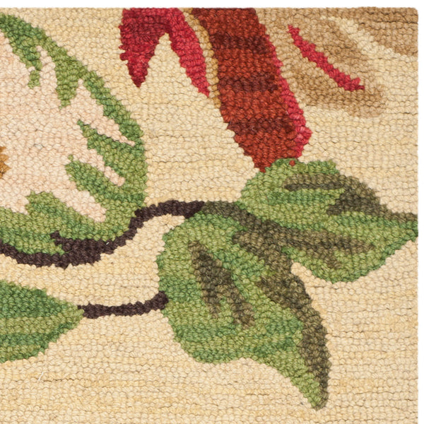 Safavieh Jardin Hand-Tufted Wool Runner With Ivory Multi Floral Motifs — Durable, Soft, Artisan-Made Elegance 2'-3" x 11'-0" JAR325A-211
