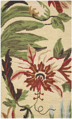 Safavieh Jardin Hand-Tufted Wool Runner With Ivory Multi Floral Motifs — Durable, Soft, Artisan-Made Elegance 2'-3" x 11'-0" JAR325A-211