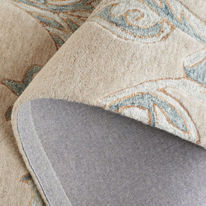 Safavieh Jardin Hand-Tufted Wool Cotton Floral Runner Rug for Hallways and Entryways 6'-0" x 9'-0" JAR328B-6