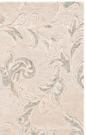 Safavieh Jardin Hand-Tufted Wool Cotton Floral Runner Rug for Hallways and Entryways 6'-0" x 9'-0" JAR328B-6
