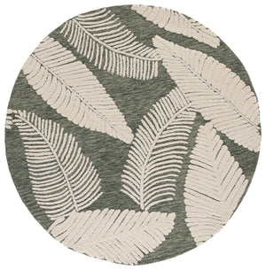 Safavieh Jardin Elegant Grey Ivory Runner Rug — Hand-Tufted Wool-Cotton Blend, Subtle Floral Motif For Hallways 2'-3" x 8'-0" JAR332F-28