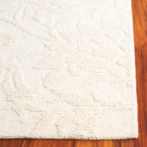 Safavieh Jardin Hand-tufted Area Rug: Luxurious Floral Design For Elegant Living Spaces And Cozy Comfort Ivory 85% Wool,15% Cotton Jar353a-4
