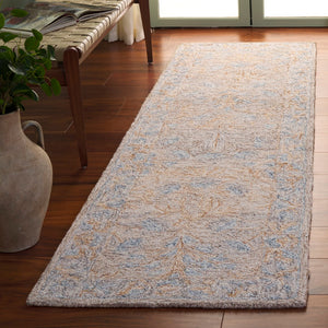 Safavieh Jardin Floral Area Rug - Handcrafted Wool & Cotton, Elegant Design For Luxurious Home Décor Beige ,Grey 85% Wool,15% Cotton Jar354b-3
