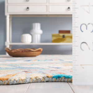 Safavieh Jardin359a Hand-tufted Area Rug - Luxurious Floral Design For A Cozy, Elegant Living Space Upgrade Ivory ,Blue 85% Wool,15% Cotton Jar359a-3