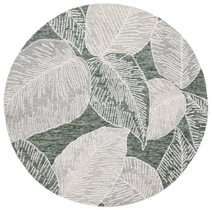 Safavieh Jardin Hand-tufted Area Rug In Elegant Taupe With Floral Design For A Cozy Living Space Decor Green ,Ivory 80% Wool,20% Cotton Jar375y-6