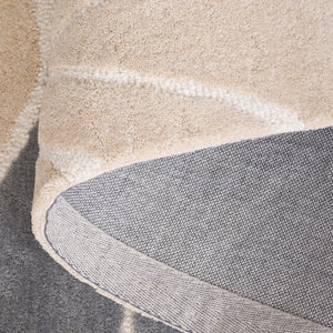 Safavieh Jardin Handtufted Runner Area Rug - Luxurious Wool & Cotton Blend For Elegant Home Décor Ivory ,Grey 80% Wool & 20% Cotton Jar402a-5