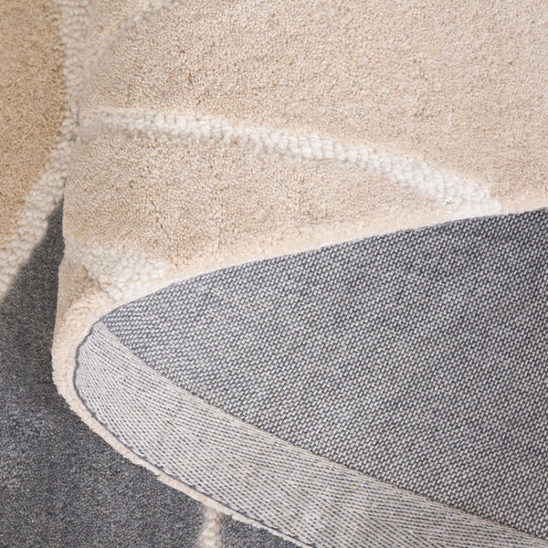 Safavieh Jardin Handtufted Runner Area Rug - Luxurious Wool & Cotton Blend For Elegant Home Décor Ivory ,Grey 80% Wool & 20% Cotton Jar402a-5