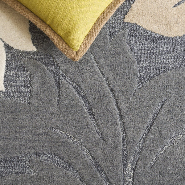 Safavieh Jardin Handtufted Runner Area Rug - Luxurious Wool & Cotton Blend For Elegant Home Décor Grey ,Beige 80% Wool & 20% Cotton Jar402f-5