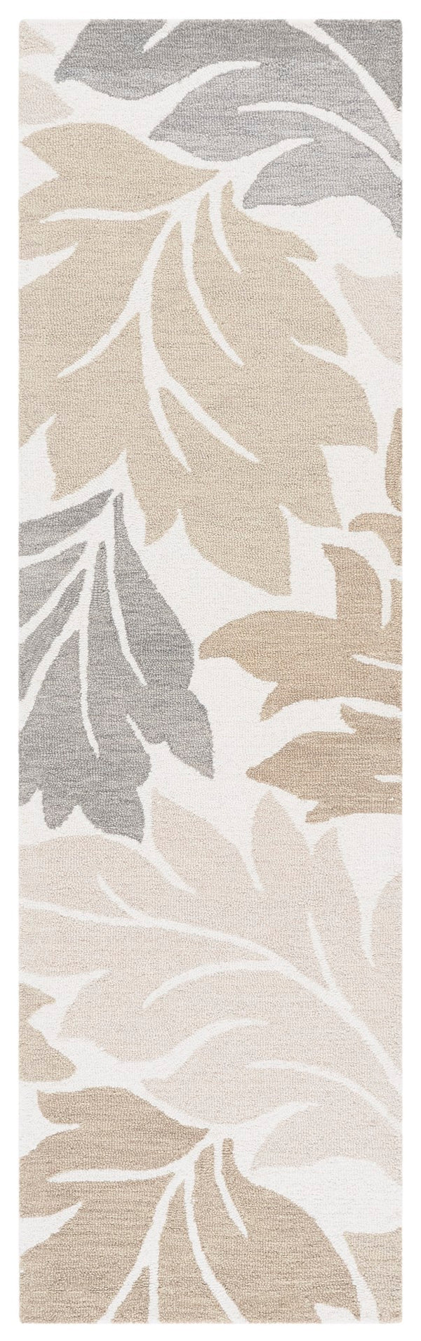 Safavieh Jardin Exquisite Hand-tufted Area Rug In Elegant Ivory And Grey For Timeless Home Decor Style Ivory ,Brown 80% Wool & 20% Cotton Jar402t-6