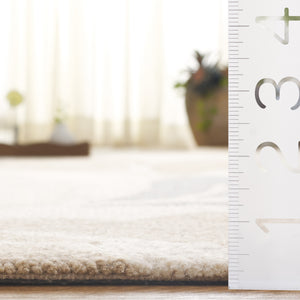 Safavieh Jardin Handtufted Runner Area Rug - Luxurious Wool & Cotton Blend For Elegant Home Décor Ivory ,Brown 80% Wool & 20% Cotton Jar402t-5