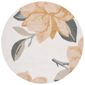 Safavieh Jardin Hand-tufted Area Rug In Ivory And Beige – Elegant Wool-cotton Blend For Timeless Decor Ivory ,Beige 80% Wool & 20% Cotton Jar403b-9