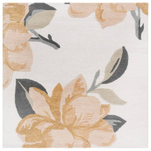 Safavieh Jardin Hand-tufted Area Rug In Ivory And Beige – Elegant Wool-cotton Blend For Timeless Decor Ivory ,Beige 80% Wool & 20% Cotton Jar403b-9