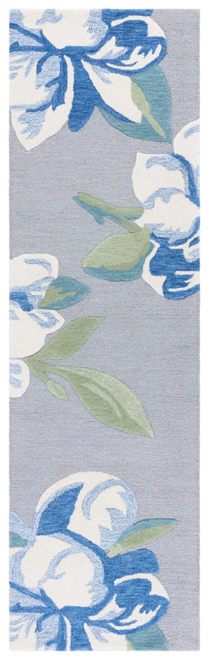 Safavieh Jardin Hand-tufted Area Rug In Ivory And Beige – Elegant Wool-cotton Blend For Timeless Decor Grey ,Ivory 80% Wool & 20% Cotton Jar403f-4