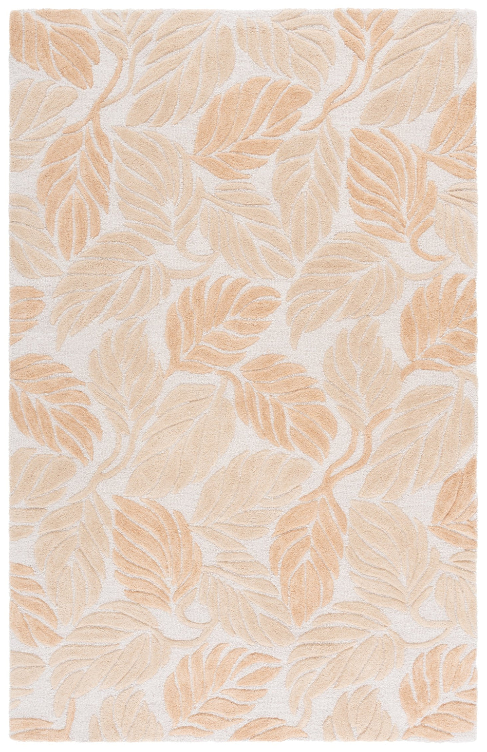 Safavieh Jardin Hand-Tufted Beige Wool-Cotton Rug — Low-Profile, Minimalist Texture For Warm, Versatile Rooms 6'-0" x 9'-0" JAR425B-6