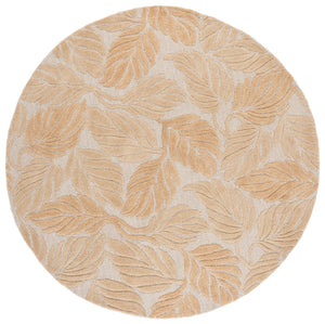 Safavieh Jardin Hand-Tufted Beige Wool-Cotton Area Rug — Low-Profile Floral-Tropical Design, Durable Craftsmanship 3'-0" x 5'-0" JAR425B-3