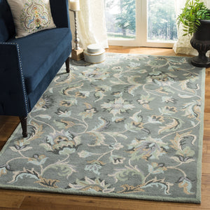 Jar461 Hand Tufted Wool Rug - Luxurious Indian Craftsmanship for Chic Home Décor and Comfort