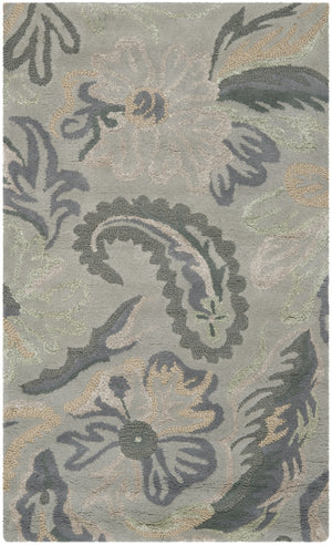 Jar463 Hand Tufted Wool Rug - Elegant Indian Design for Cozy Living Spaces and Timeless Appeal