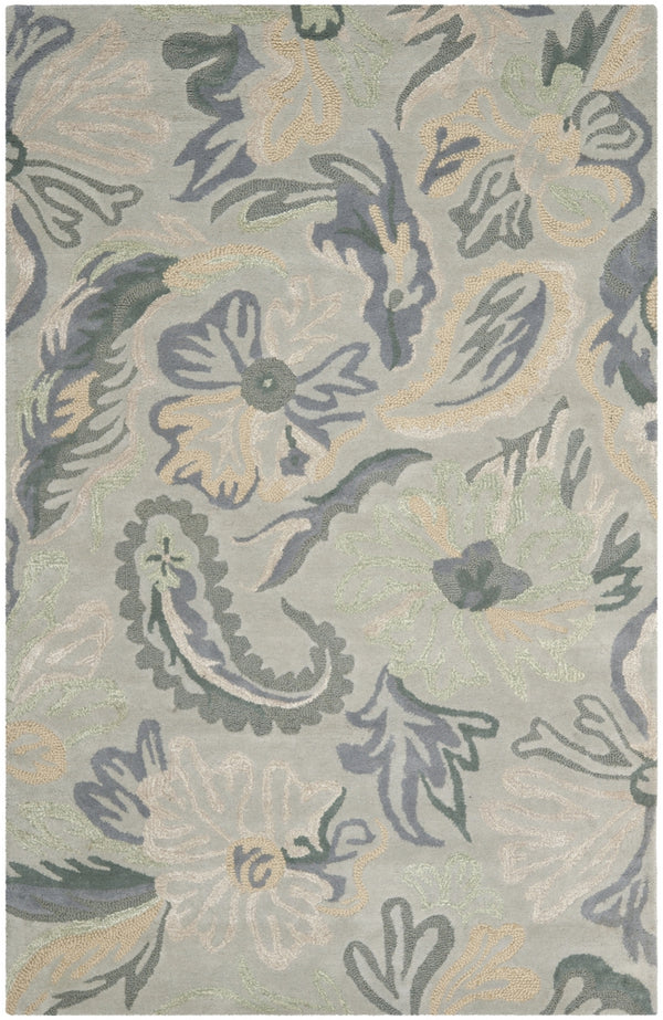 Jar463 Hand Tufted Wool Rug - Elegant Indian Design for Cozy Living Spaces and Timeless Appeal