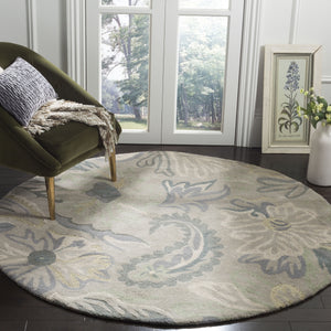 Jar463 Hand Tufted Wool Rug - Elegant Indian Design for Cozy Living Spaces and Timeless Appeal