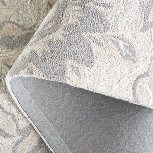 Safavieh Jardin Hand-Tufted Beige & Blue Accent Rug, 1/2" Low Pile Wool-Cotton Blend For Timeless Comfort And Style 4'-0" x 6'-0" JAR469B-4