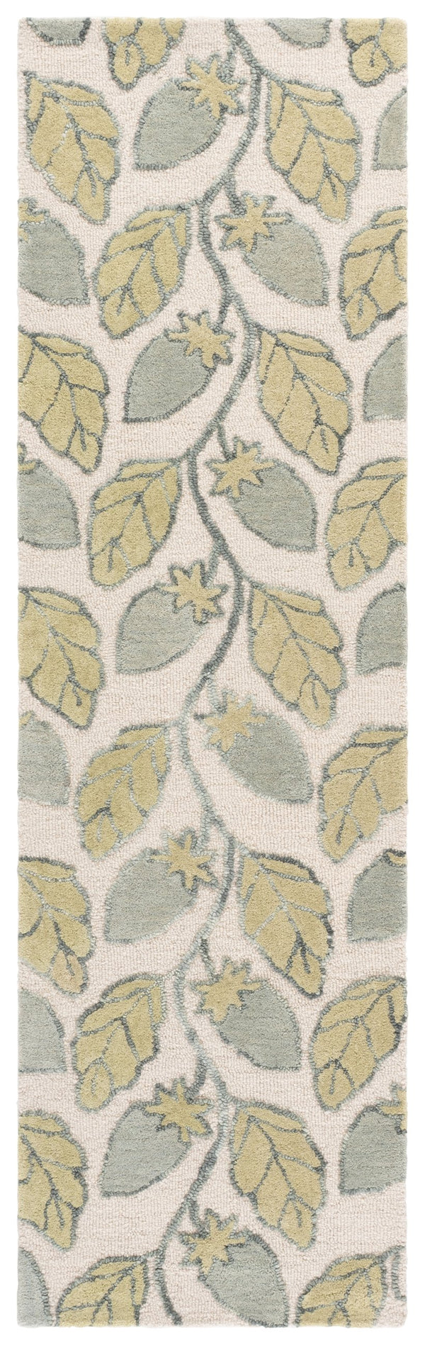 Safavieh Jardin Green Floral Area Rug — Hand-Tufted Wool-Cotton Blend, Transitional Design, Low-Profile Comfort 8'-0" x 10'-0" JAR626Y-8