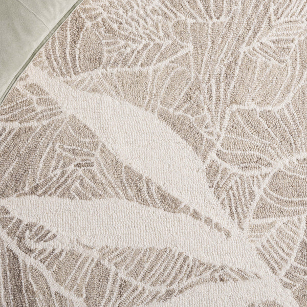 Safavieh Jardin Hand Tufted Wool Runner Rug - Elegant Floral Design For Hallways & Narrow Spaces, 85% Wool Ivory ,Beige 85% Wool,15% Cotton Jar741b-5