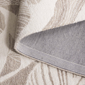 Safavieh Jardin Hand Tufted Wool Runner Rug - Elegant Floral Design For Hallways & Narrow Spaces, 85% Wool Ivory ,Beige 85% Wool,15% Cotton Jar741b-5