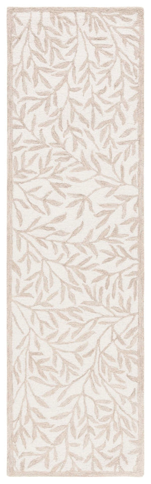 Safavieh Jardin Hand Tufted Wool Cotton Blend Area Rug - Timeless Elegance For Any Room Decor Style Ivory ,Beige 80% Wool,20% Cotton Jar753a-9
