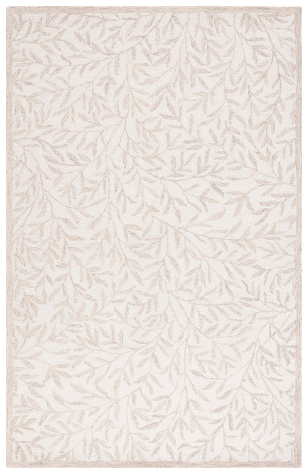 Safavieh Jardin Hand Tufted Wool Cotton Blend Area Rug - Timeless Elegance For Any Room Decor Style Ivory ,Beige 80% Wool,20% Cotton Jar753a-9