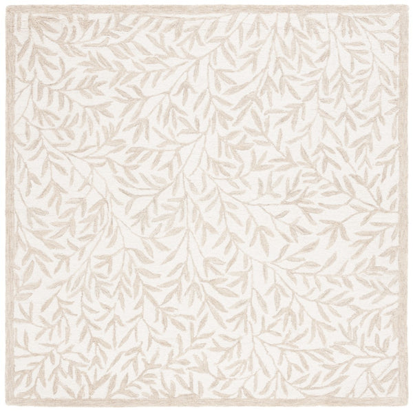 Safavieh Jardin Hand Tufted Wool Cotton Blend Area Rug - Timeless Elegance For Any Room Decor Style Ivory ,Beige 80% Wool,20% Cotton Jar753a-9