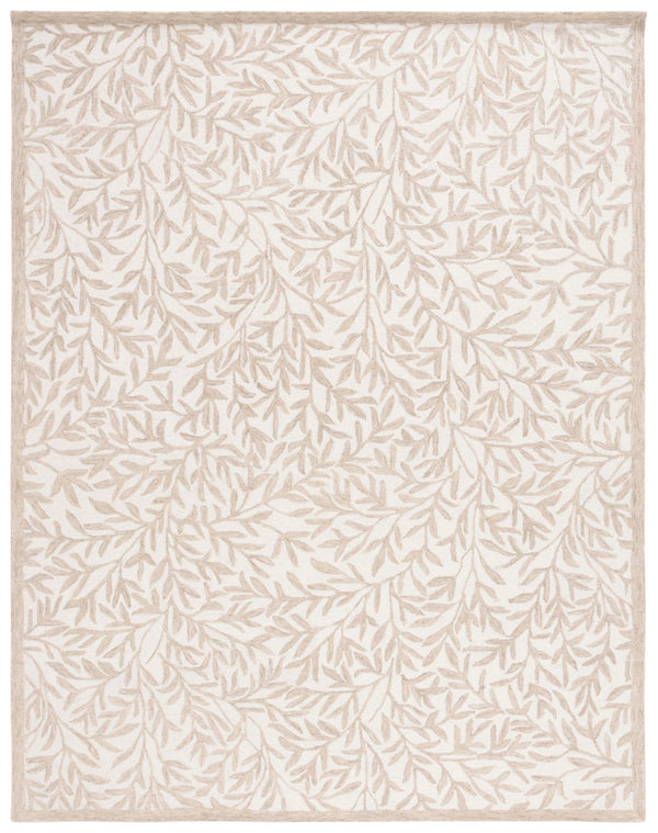 Safavieh Jardin Hand Tufted Wool Cotton Blend Area Rug - Timeless Elegance For Any Room Decor Style Ivory ,Beige 80% Wool,20% Cotton Jar753a-9