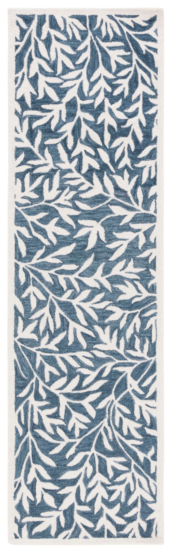 Safavieh Jardin Hand Tufted Wool Cotton Blend Area Rug - Timeless Elegance For Any Room Decor Style Blue ,Ivory 80% Wool,20% Cotton Jar753m-6