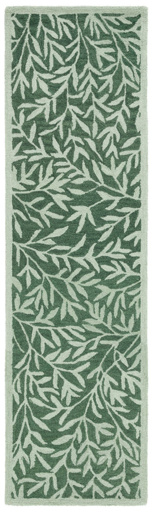 Safavieh Jardin Hand Tufted Wool Cotton Blend Area Rug - Timeless Elegance For Any Room Decor Style Green 80% Wool And 20% Cotton Jar753y-213