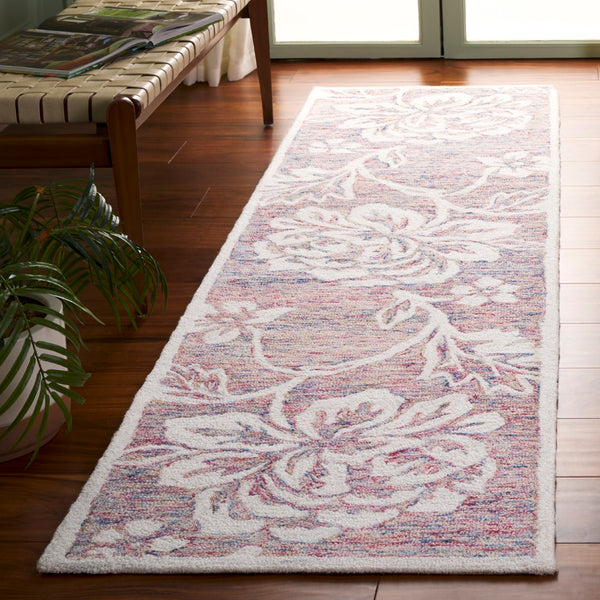 Safavieh Jardin Elegant Floral Hand-tufted Area Rug - Timeless Charm And Comfort For Any Home Décor Space Grey ,Ivory 80% Wool,20% Cotton Jar757f-3