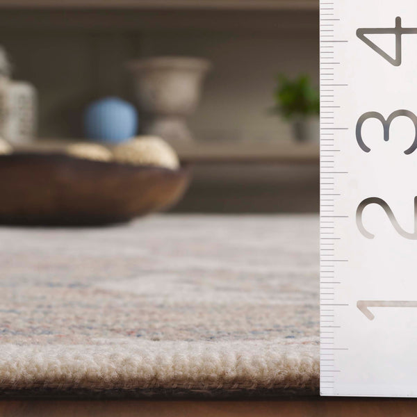 Safavieh Jardin Hand-tufted Runner Rug - Luxurious Floral Design For Elegant Hallways And Living Spaces Grey ,Ivory 80% Wool,20% Cotton Jar757f-5