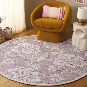 Safavieh Jardin Elegant Floral Hand-tufted Area Rug - Timeless Charm And Comfort For Any Home Décor Space Grey ,Ivory 80% Wool,20% Cotton Jar757f-3