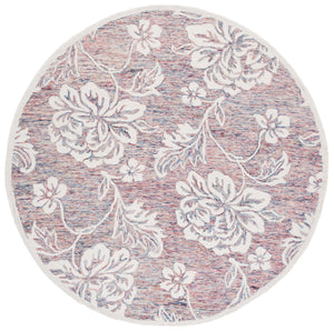 Safavieh Jardin Hand-tufted Runner Rug - Luxurious Floral Design For Elegant Hallways And Living Spaces Grey ,Ivory 80% Wool,20% Cotton Jar757f-6r