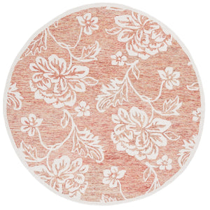 Safavieh Jardin Elegant Floral Hand-tufted Area Rug - Timeless Charm And Comfort For Any Home Décor Space Rust ,Ivory 80% Wool,20% Cotton Jar757p-8
