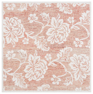 Safavieh Jardin Elegant Floral Hand-tufted Area Rug - Timeless Charm And Comfort For Any Home Décor Space Rust ,Ivory 80% Wool,20% Cotton Jar757p-8