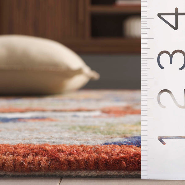 Safavieh Jardin Hand-tufted Floral Area Rug - Timeless Elegance For Hallways And Living Spaces - 80% Wool Ivory ,Green 80% Wool,20% Cotton Jar759a-5