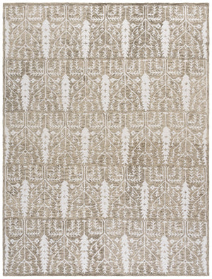 Safavieh Jardin Hand-tufted Runner Rug - Elegant Forestry Design For Timeless Luxury In Your Home Decor Light Brown ,Ivory 80% Wool 10% Cotton Jar852t-8