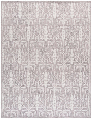 Safavieh Jardin Hand-tufted Runner Rug - Elegant Forestry Design For Timeless Luxury In Your Home Decor Purple ,Ivory 80% Wool 10% Cotton Jar852v-8