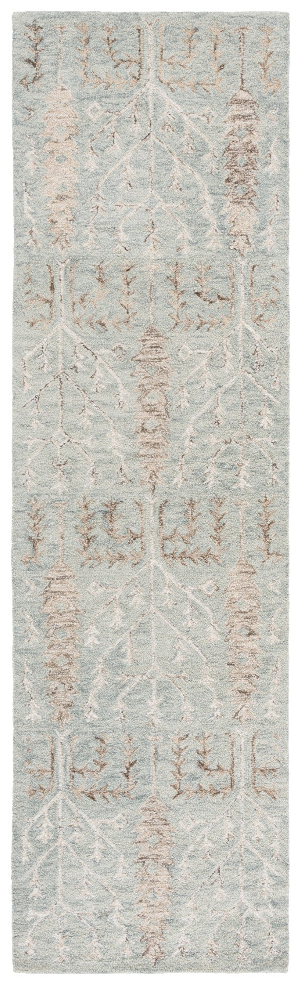Safavieh Jardin Elegant Hand-tufted Area Rug With Botanical Design For Timeless Home Decor And Comfort Green ,Beige 80% Wool 10% Cotton Jar852y-6