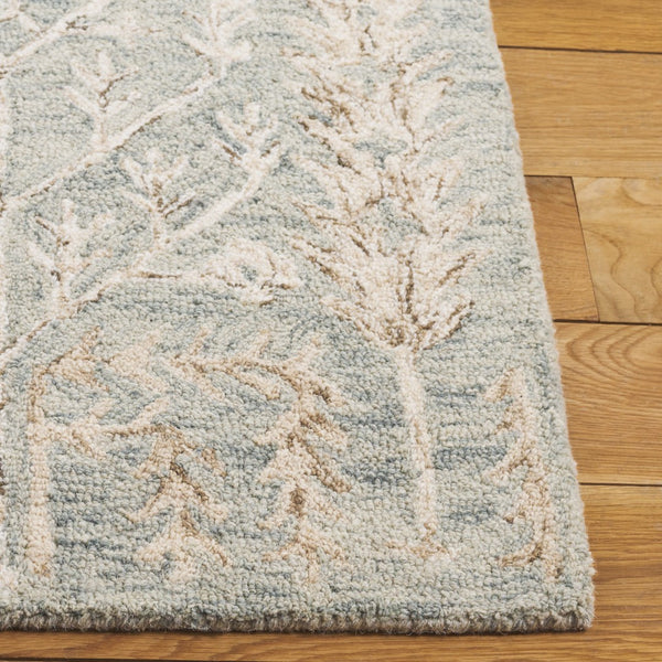 Safavieh Jardin Elegant Hand-tufted Area Rug With Botanical Design For Timeless Home Decor And Comfort Green ,Beige 80% Wool 10% Cotton Jar852y-6