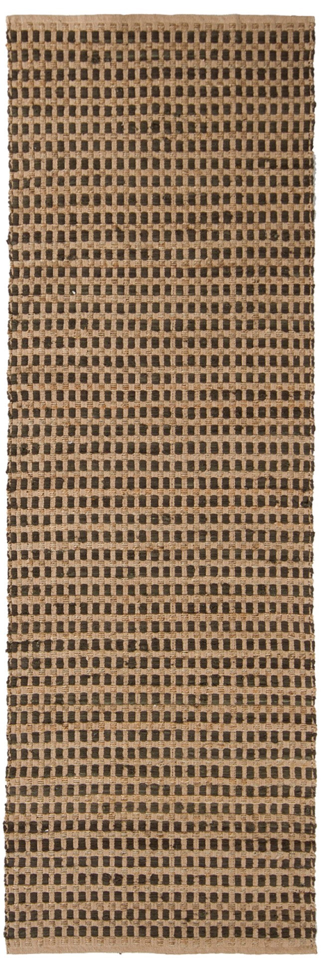 Chandra Rugs Hand-woven Contemporary Reversible Rug - Luxurious Cotton & Jute Design For Stylish Home Décor Tan,Black Cotton,Jute Jaz17003-2676