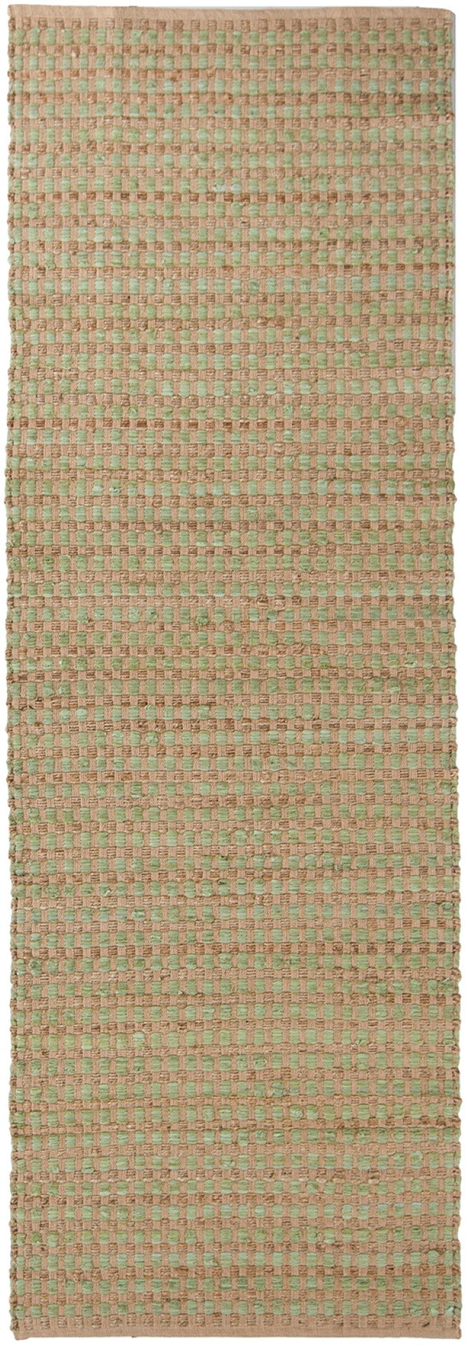 Chandra Rugs Hand-woven Contemporary Reversible Rug - Luxurious Cotton & Jute Blend For Stylish Home Décor Tan,Green Cotton,Jute Jaz17004-2676